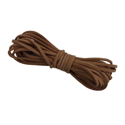 Unique Bargains Faux Suede Leather DIY Craft Beading Thread 1 Pc