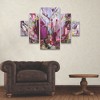 Trademark Fine Art Kati Bujna Magnolia Blossoms 5 Piece Panel Set Art - 3 of 3