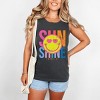 Simply Sage Market S.W.Smiley Sunshine Neon Garment Dyed Tank - 2 of 2