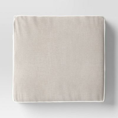24"x22" Outdoor Deep Seat Cushion with Contrast Piping - Threshold™ designed with Studio