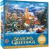 MasterPieces 1000 Piece Christmas Jigsaw Puzzle - Sledding to Home - 2 of 4