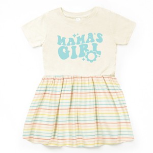 The Juniper Shop Mama's Girl Flower Toddler Dress - 1 of 4
