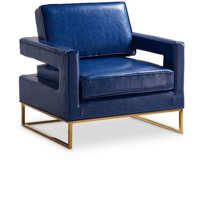 Meridian Furniture,Amelia Vegan Leather Accent Chair