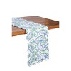 C&F Home 51" x 14" Juliet Quilted Reversible Bright Paisley Table Runner - 2 of 4