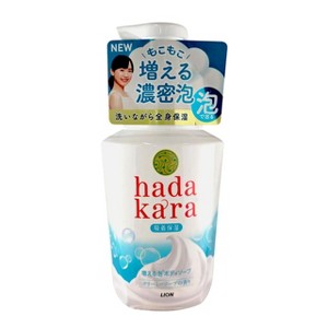 HIRONA 　Foamy Wash 180ml 2本セット Lion Hadakara Foam Body Soap (18.59 oz) - A cloud of moisture for