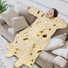 PAVILIA Wearable Blanket with Sleeves and Foot Pockets, Fleece Warm Snuggle Pocket Sleeved Throw for Women Men Adults - 3 of 4
