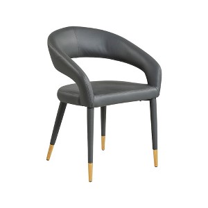 Meridian Furniture,Destiny Vegan Leather Dining Chair - 1 of 4