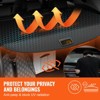 VEVOR Retractable Cargo Cover for Chevrolet, Waterproof Trunk Cover Security Shield Shade for GMC Terrain + Chevrolet Equinox 2018-2024, Black - 4 of 4