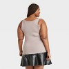 Women's Slim Fit Tank Top - Ava & Viv™ - 2 of 3