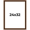 PosterPalooza | Weathered Gold Picture Frame - UV Acrylic, Foam Board Backing, Hanging Hardware - 2 of 4