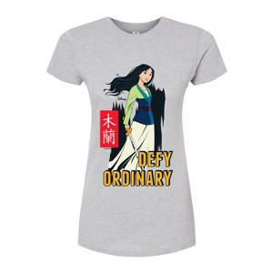 Women's - Disney - Defy Ordinary Fitted Graphic T-Shirt - 1 of 3