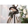 Evergreen 50"H Snowman Wind Spinner - 3 of 3