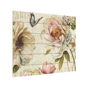 Lisa Audit Marche de Fleurs IV Outdoor Canvas Art - 1 of 4