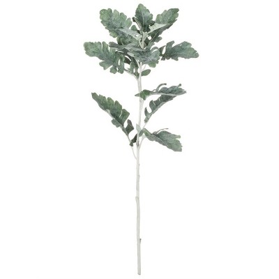 Sullivans Artificial Dusty Miller Spray 22"H Green