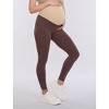 Women's Essential Stretch Secret Fit Over the Belly Maternity Leggings | Motherhood Maternity - 3 of 4