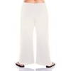 Women's Plus Size Tie Front Lounge Beach Cover Up Pant - Always for Me - 2 of 3