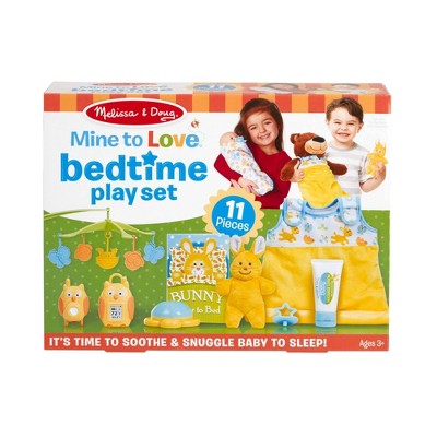 melissa and doug baby bed