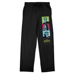 The Munsters: Rob Zombie Remake Munster Family Women's Black Graphic Sleep Pants - 1 of 1