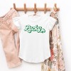 The Juniper Shop Lucky Outline Flutter Sleeve Tee - 3 of 4