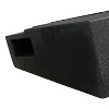 King Boxes AK-G25-28 8-In. Double-Speaker Black Sprayed Enclosure for Chevy® Silverado/GMC® Sierra 1500 Crew Cab 2007 through 2018 - 2 of 4