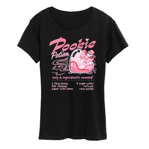 Women's - Instant Message - Pookie Potion Short Sleeve Graphic T-Shirt - 1 of 4