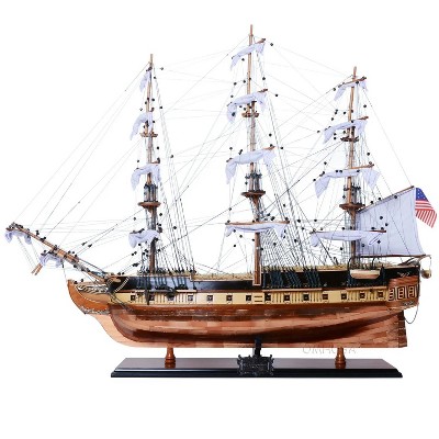 USS Constitution Copper Bottom Model Ship – 32" Admiral Line Handcrafted Edition By Old Modern Handicrafts