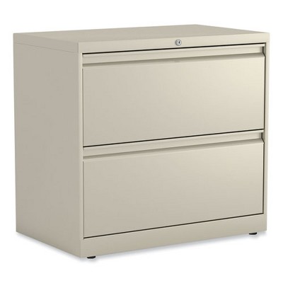 Putty 2-Drawer Lockable Mobile Legal Size File Cabinet