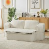 Dolonm 2-in-1 Convertible Compression Sofa, Foldable Floor Sofa Bed with Cover, No Assembly ,for Living Room Bedroom,Beige - 4 of 4