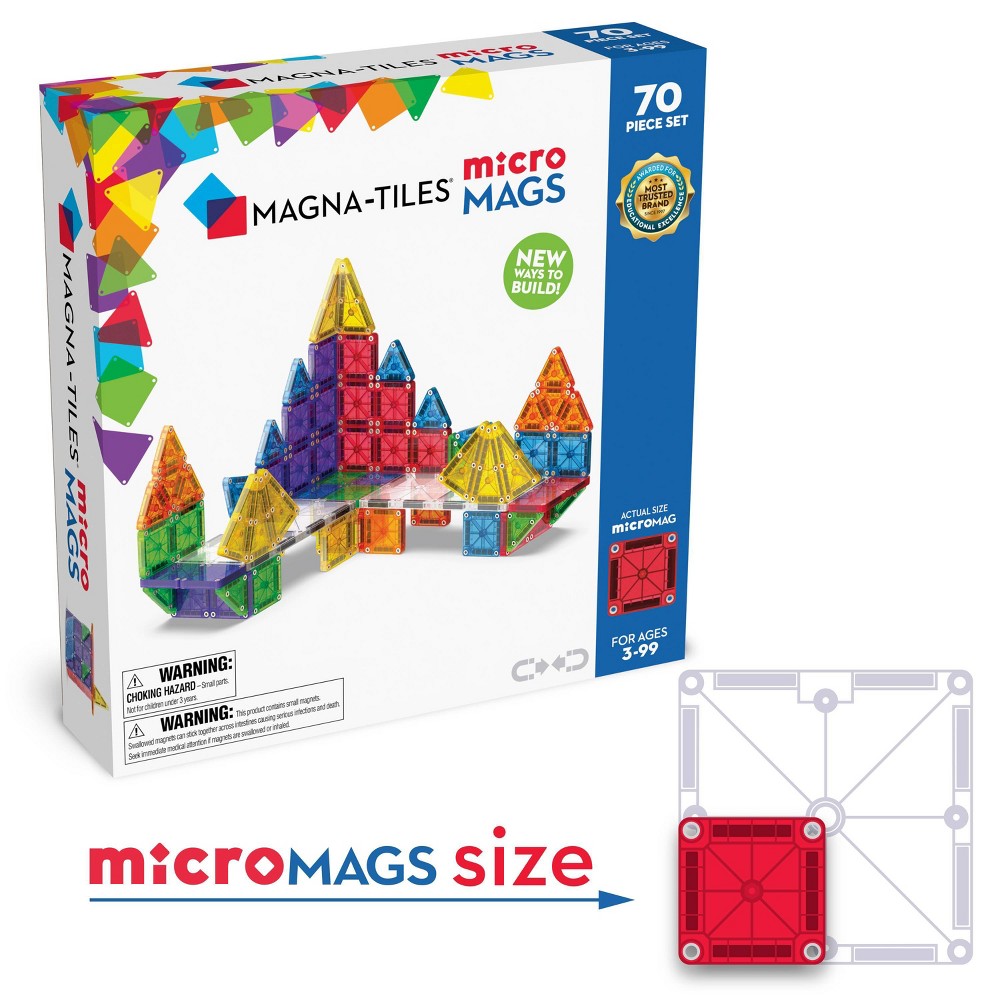 MAGNA-TILES microMAGS 70pc