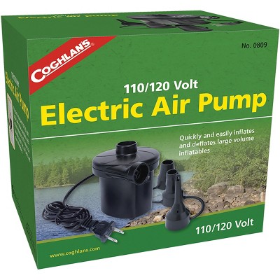 Coghlan's 110/120V Electric Air Pump Portable, Inflatable Bed Mattress Fill