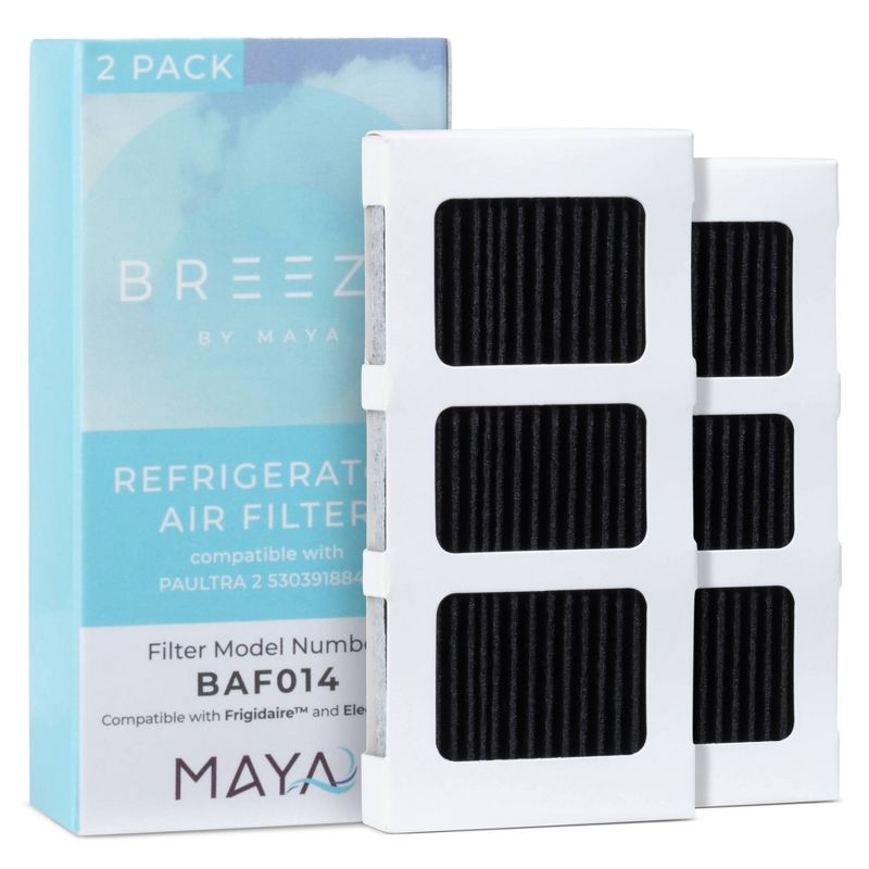Breeze by MAYA Replacement Frigidaire/Electrolux Paultra2 242047805 Refrigerator Air Filter 2pk - BAF214, 1 of 4