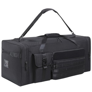130L Extra Large 36" Heavy Duty Sports Gym and Travel Duffel Bag - Oversized Equipment Gear Bag - 1 of 4