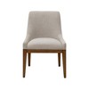 Set of 2 Frank Upholstered Dining Chair Gray - Ink+Ivy - 4 of 4
