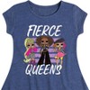 Girls' - LOL Surprise! - Fierce Queens Fit & Flair Cap Sleeve Dress - 2 of 3