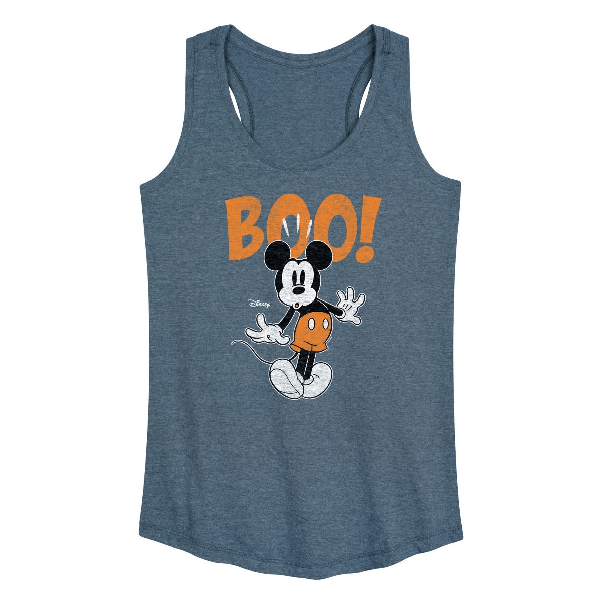 Women's - Disney - Mickey Halloween Animation Graphic Racerback Tank