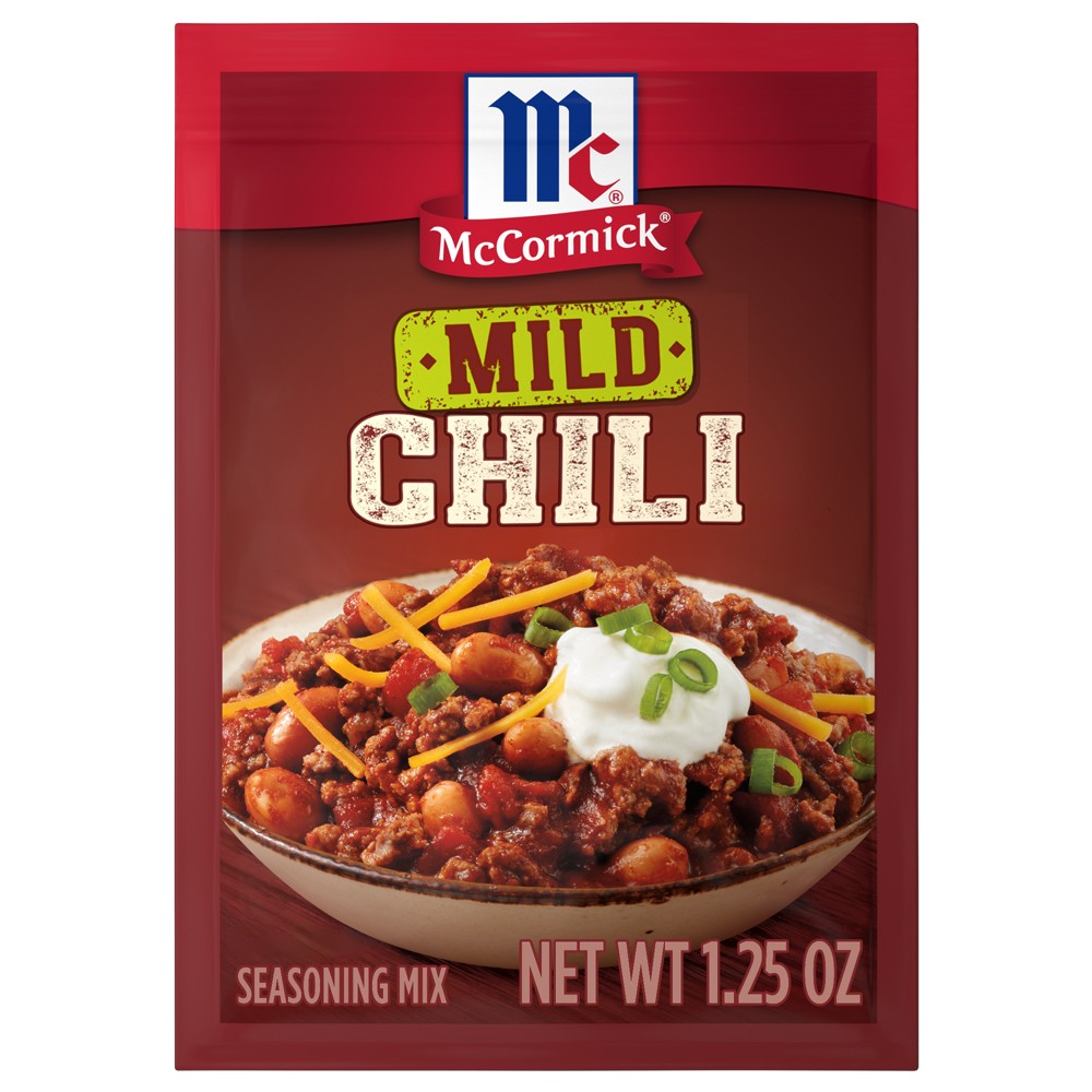 UPC 052100155203 product image for McCormick Mild Chili Seasoning Mix - 1.25oz | upcitemdb.com