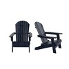 WestinTrends Tuscany HIPS¬¨‚Ä†Outdoor¬¨‚Ä†Patio¬¨‚Ä†Folding¬¨‚Ä†Adirondack¬¨‚Ä†Chair (Set of 2) - 4 of 4