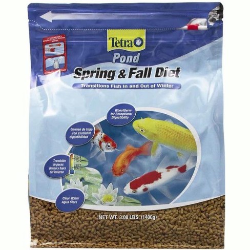 Tetra Pond Spring And Fall Diet Fish Food 3.08 Lbs Ds Target