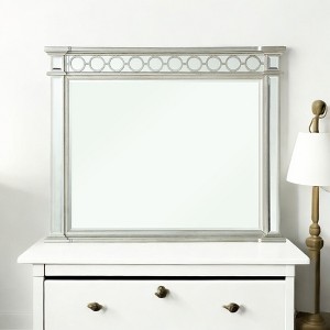 Varian Mirrored Finished Designed Mirror - 1 of 1