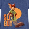Girls' - Disney - Sly Guy Fitted Short Sleeve Graphic T-Shirt - 2 of 4