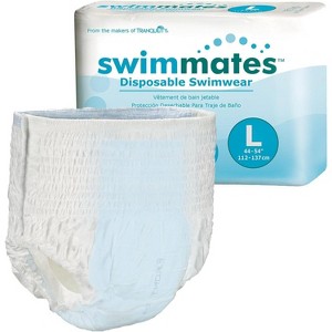 Swimmates Adult Disposable Swim Diaper - 1 of 4