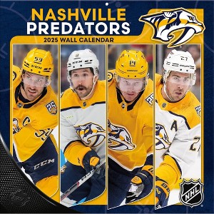 NHL Nashville Predators 2025 12"x12" Team Wall Calendar - 1 of 4