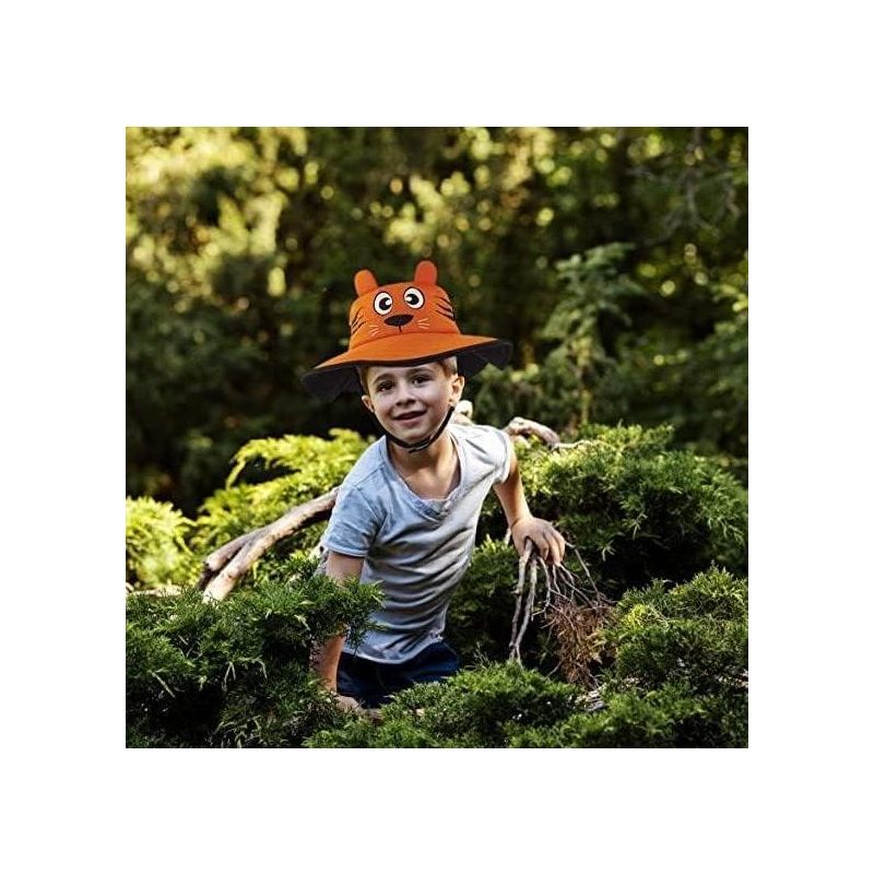 Addie & Tate Kid's Sun Hat for Boys and Girls with UV Protection, Toddlers and kids Ages 2-7 Years (Tiger), 2 of 4