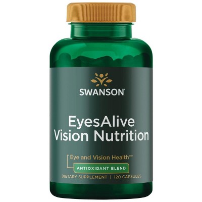 Swanson Eyesalive Vision Nutrition 120 Capsules.