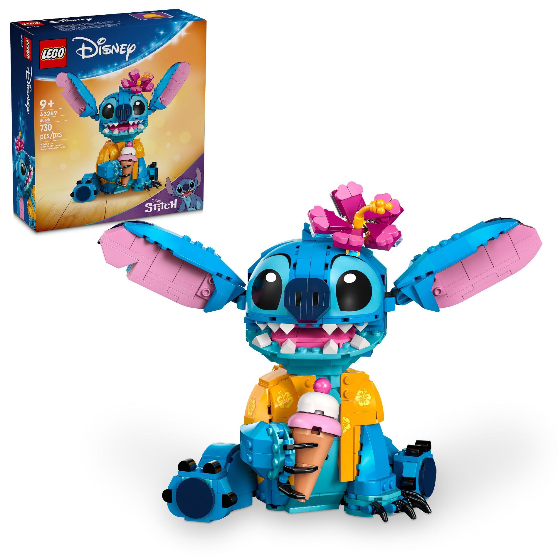 LEGO Disney Stitch Buildable Kids' Toy Playset 43249