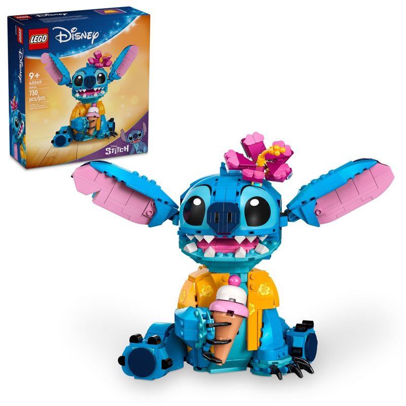 LEGO Disney Stitch Buildable Kids&#39; Toy Playset 43249, 1 of 8