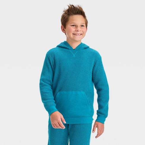 Boys' Thermal Pullover Sweatshirt - Cat & Jack™ : Target