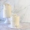 O'Creme White Garden Rose Gumpaste Flowers - Set of 8 - 2 of 3