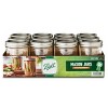 Ball Glass Mason Jars with Lids and Bands, Pint Size 16 Ounce 12 Regular Mouth + 12 Wide Mouth (Total 24 Jars) Variety Pack - 2 of 3
