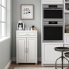 Kendall 24" 1 Drawer/2 Door Base Storage Cabinet, White - 3 of 4
